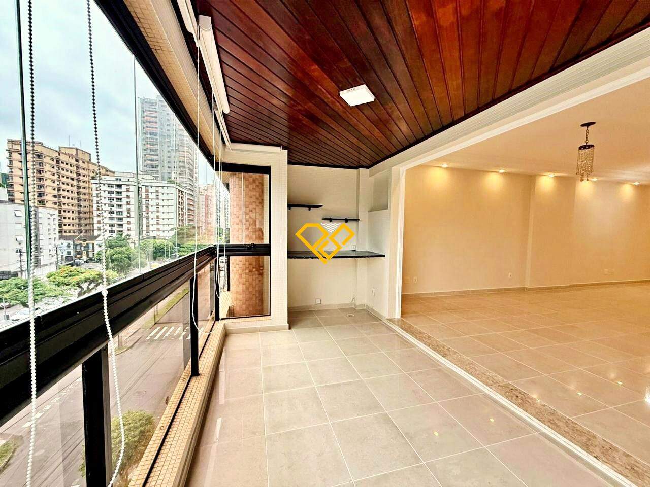 Apartamento à venda no Embaré: Varanda