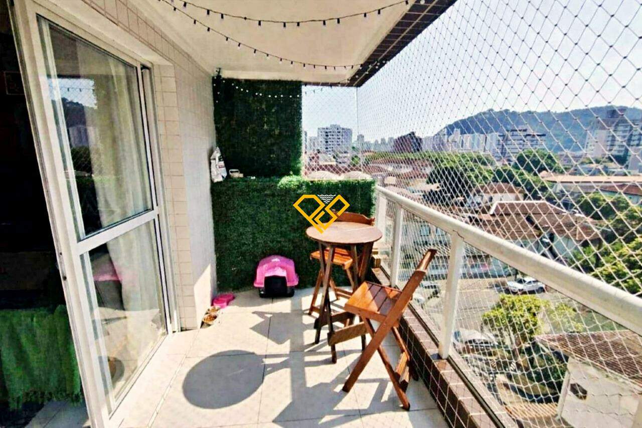 Apartamento à venda no Vila Belmiro: Varanda