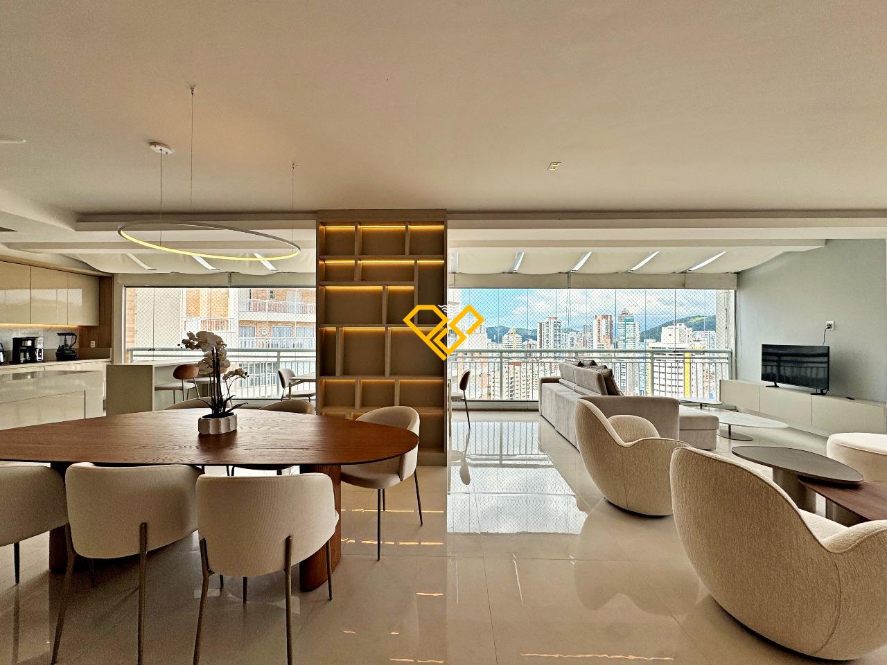 Cobertura para aluguel no Gonzaga: Sala