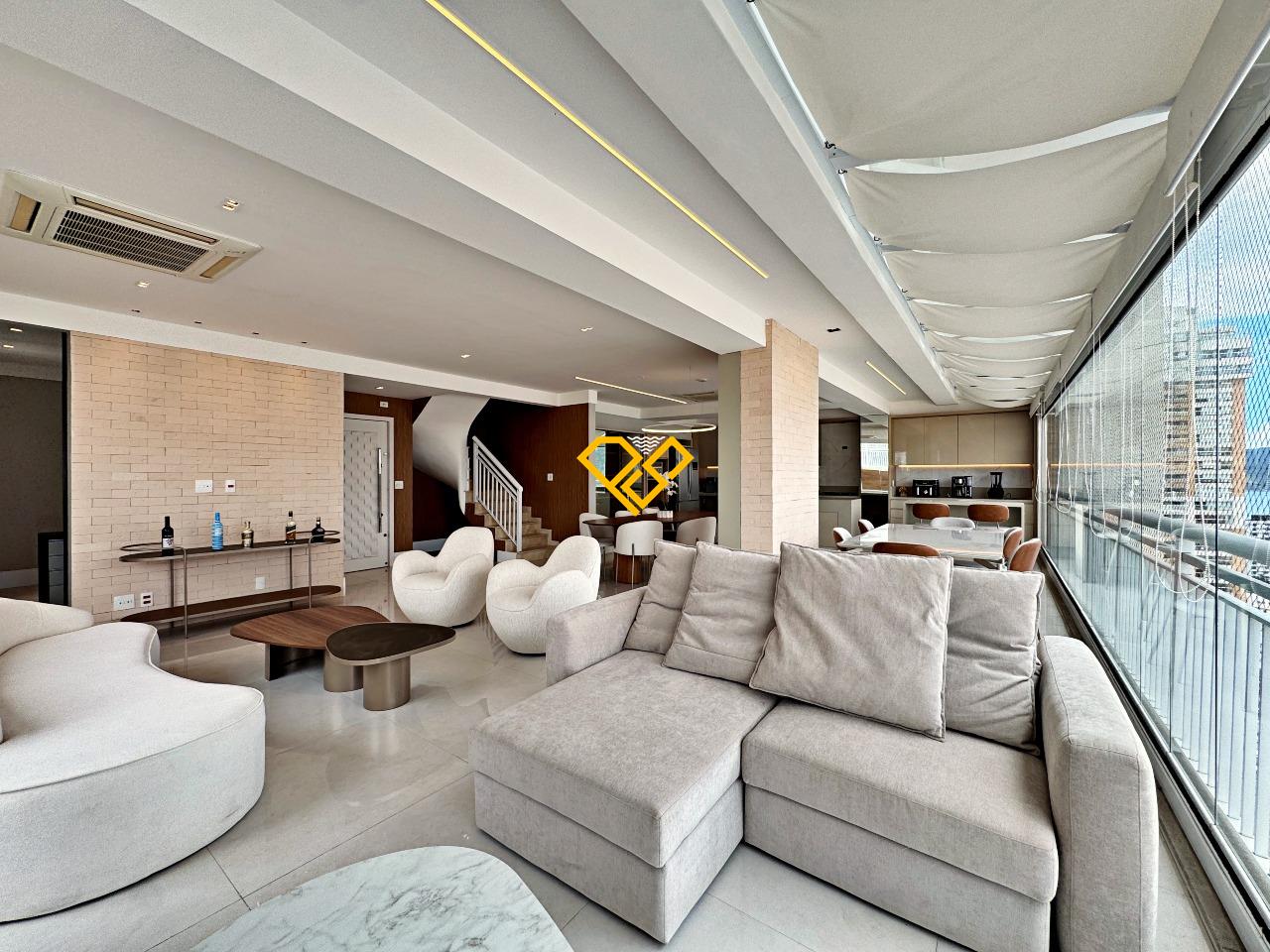 Cobertura para aluguel no Gonzaga: Sala