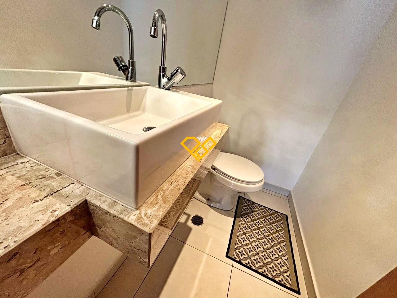 Apartamento para aluguel no Gonzaga: Lavabo
