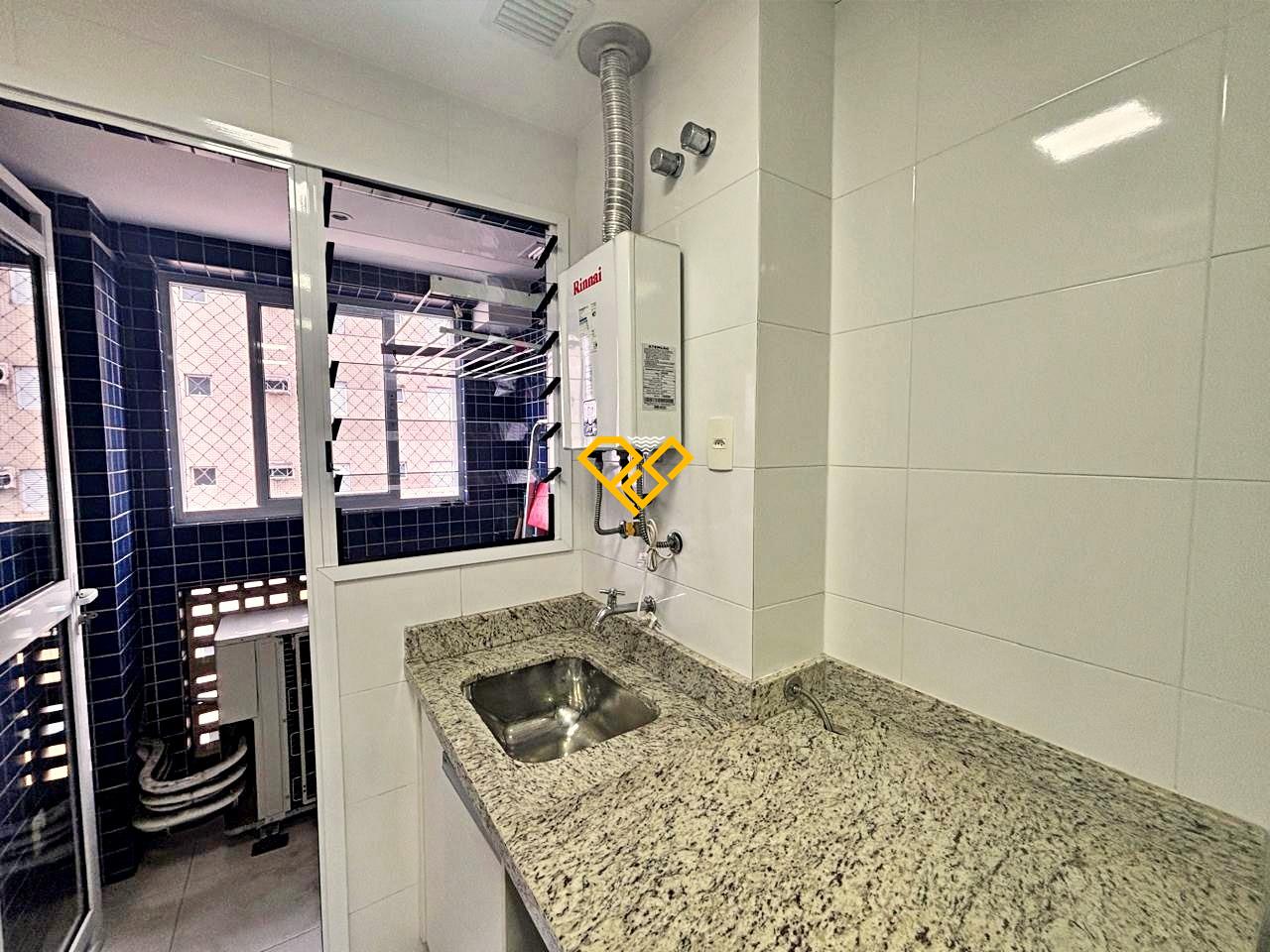 Apartamento para aluguel no Gonzaga: Área de serviço