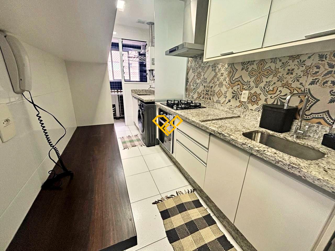 Apartamento para aluguel no Gonzaga: Cozinha
