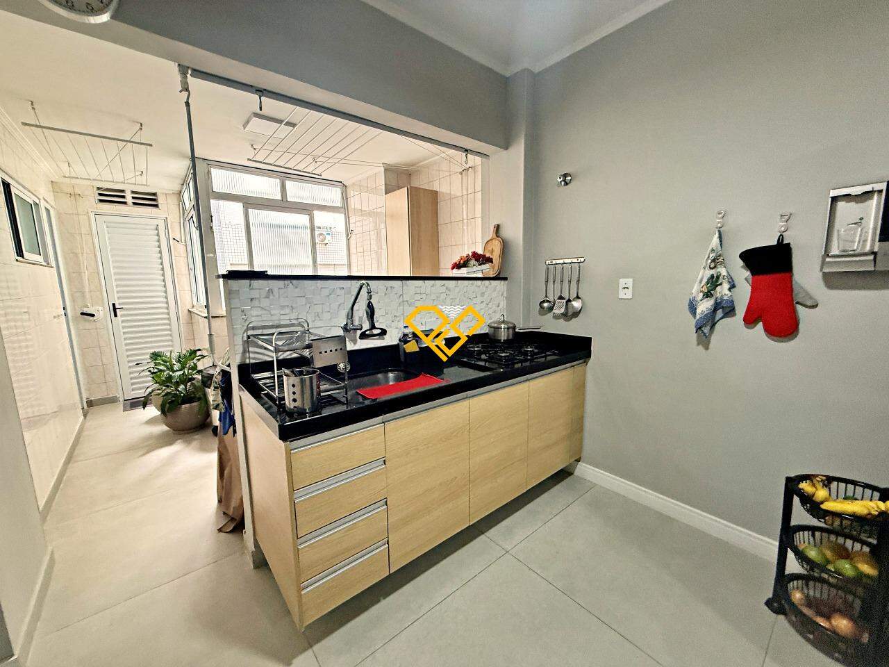 Apartamento à venda no Aparecida: Cozinha
