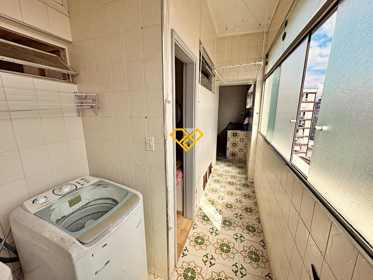 Apartamento à venda no Gonzaga: Área de serviço