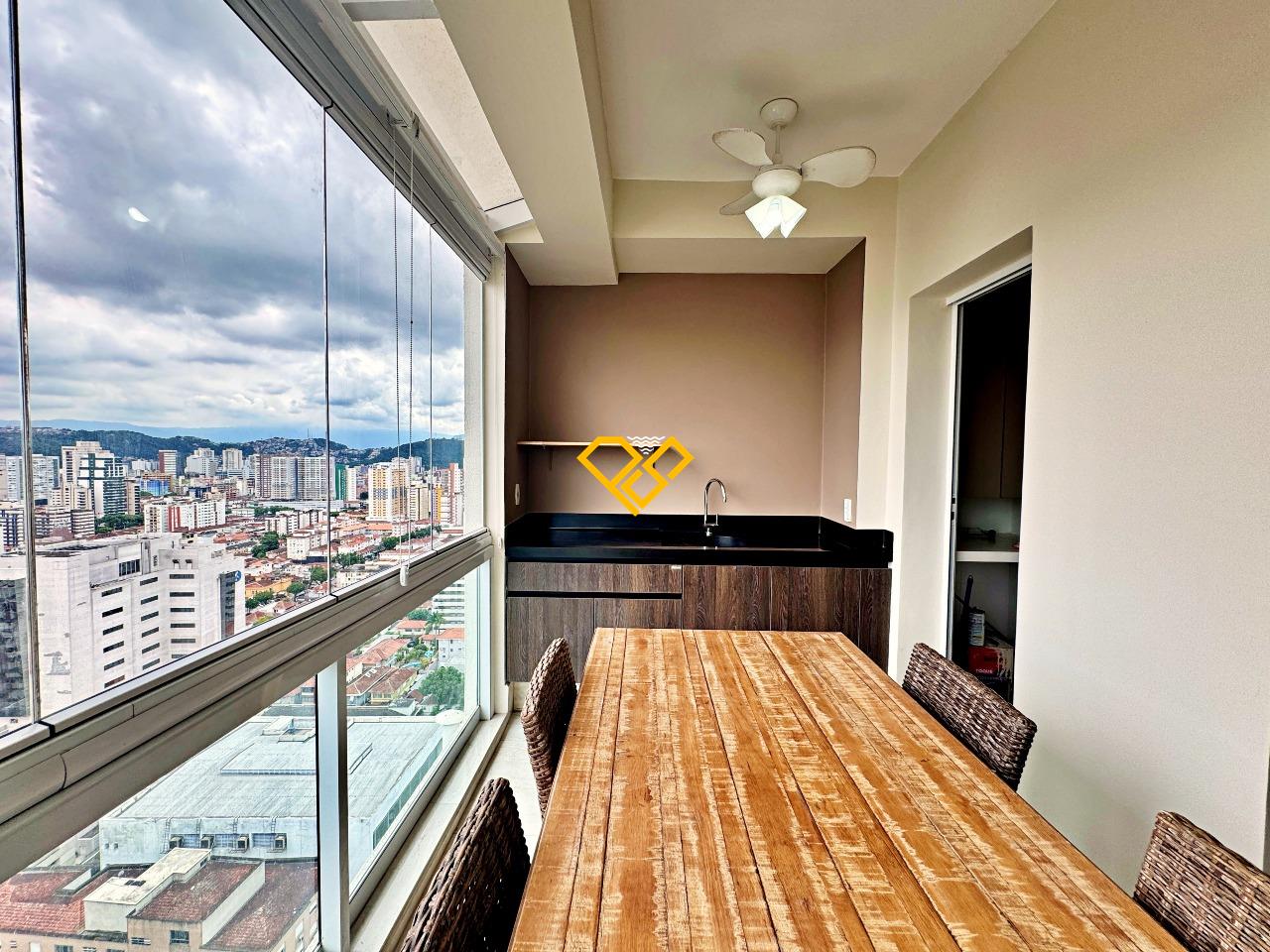 Apartamento para aluguel no Boqueirão: Varanda