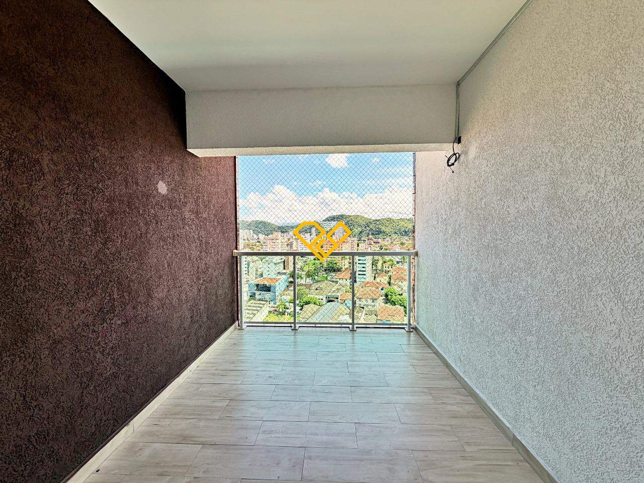 Apartamento à venda no Vila Mathias: Varanda