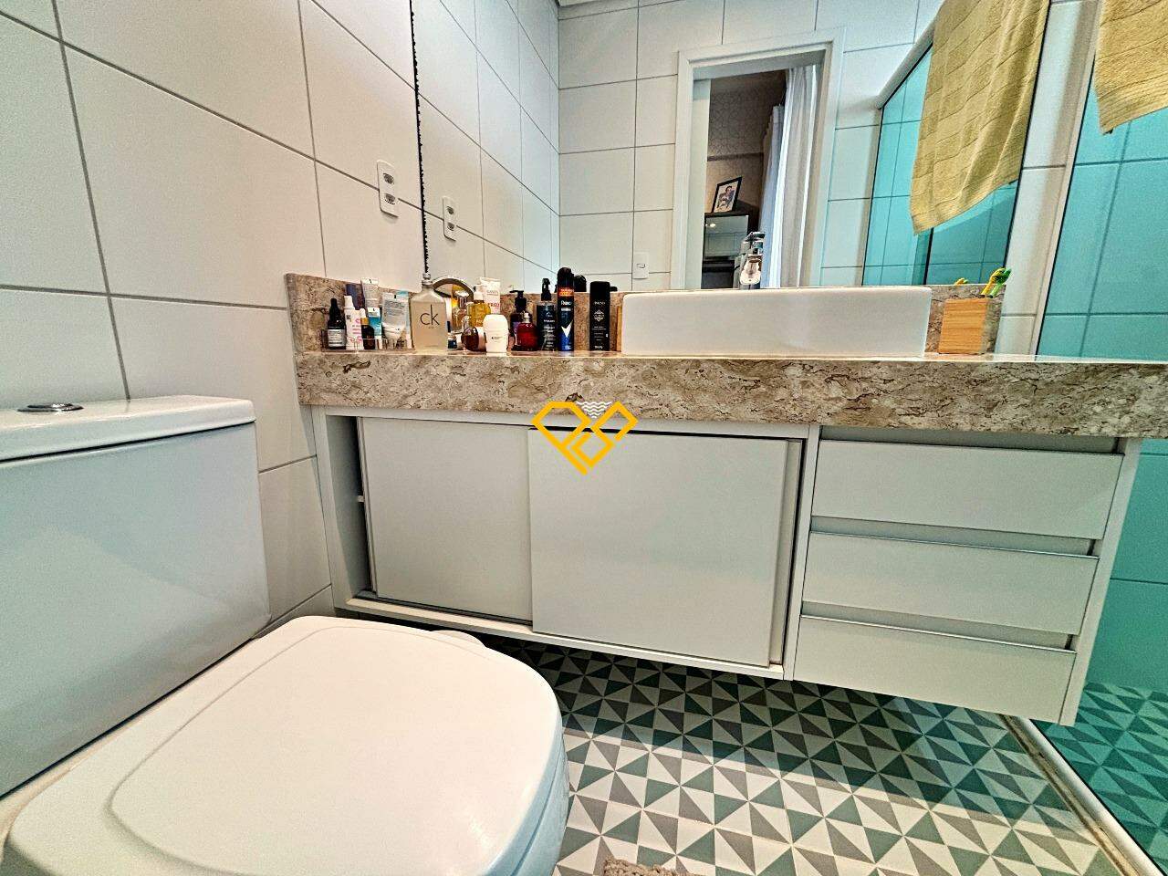 Apartamento à venda no Embaré: Wc suíte 2