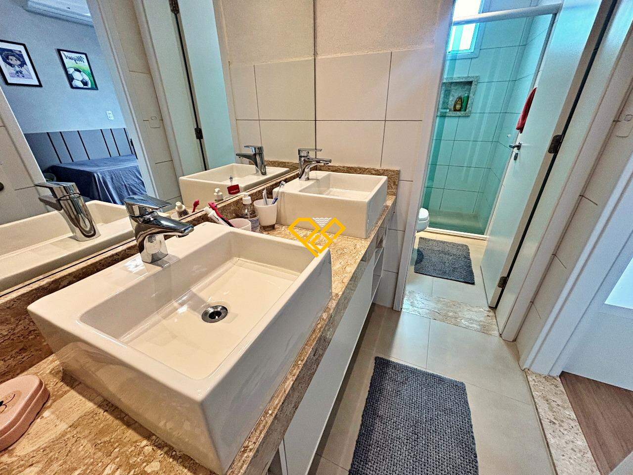 Apartamento à venda no Embaré: Wc suíte 1