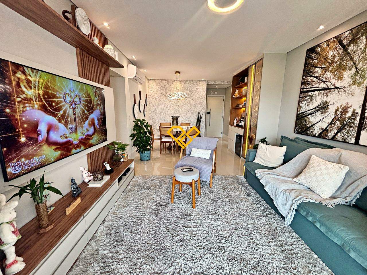 Apartamento à venda no Embaré: Sala
