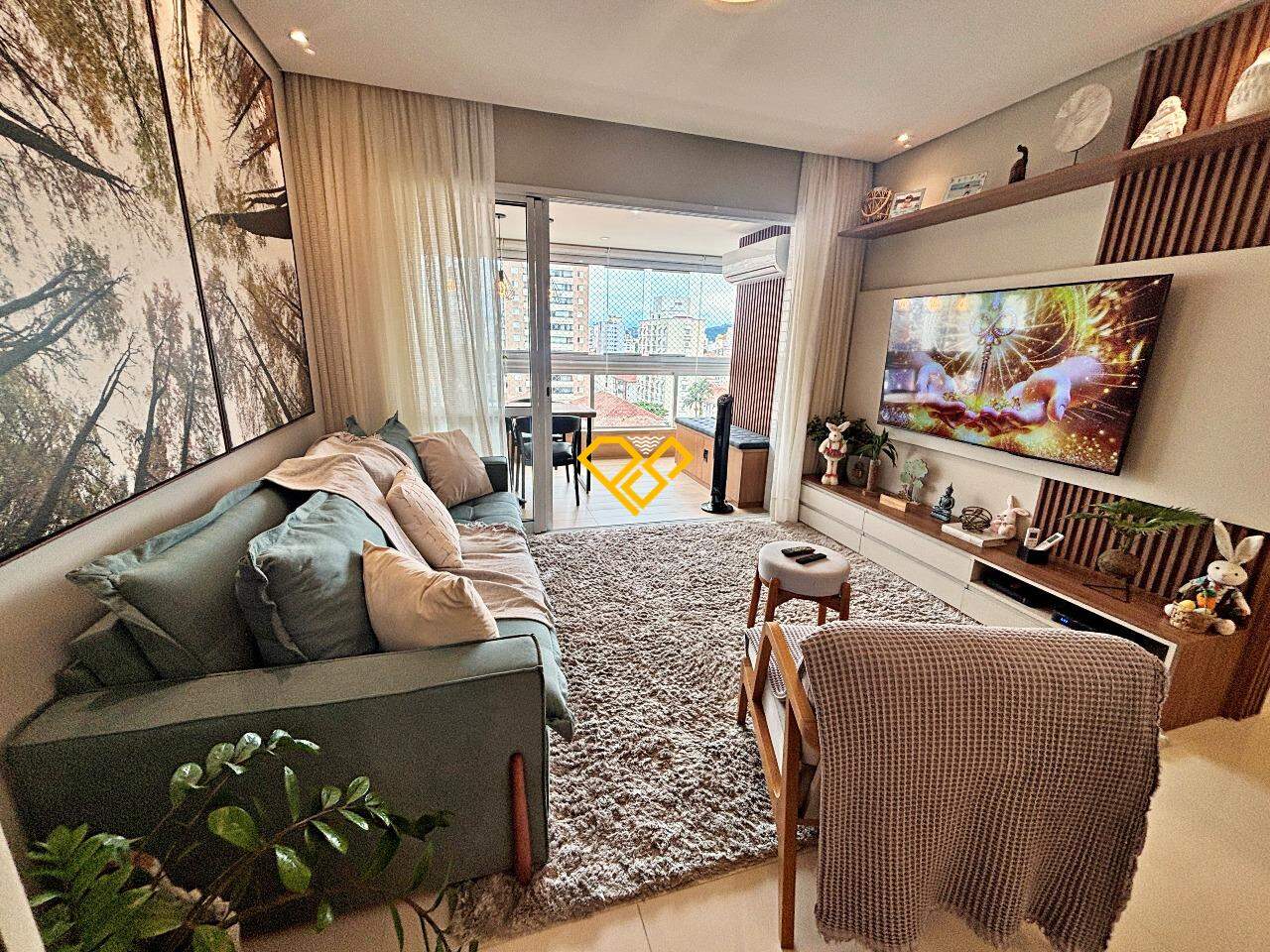 Apartamento à venda no Embaré: Sala