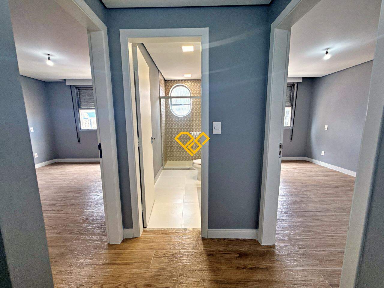 Cobertura à venda no Gonzaga: Hall íntimo