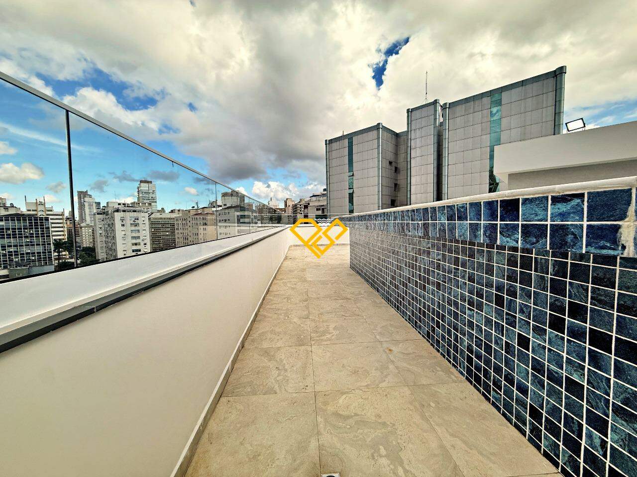 Cobertura à venda no Gonzaga: Área externa