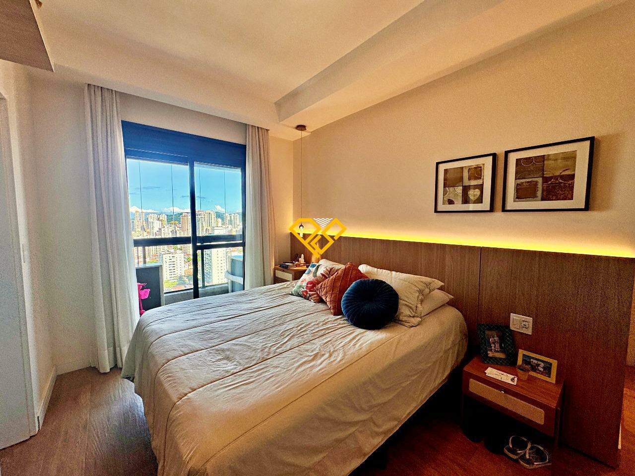 Apartamento à venda no Aparecida: Dormitório 1 - suíte