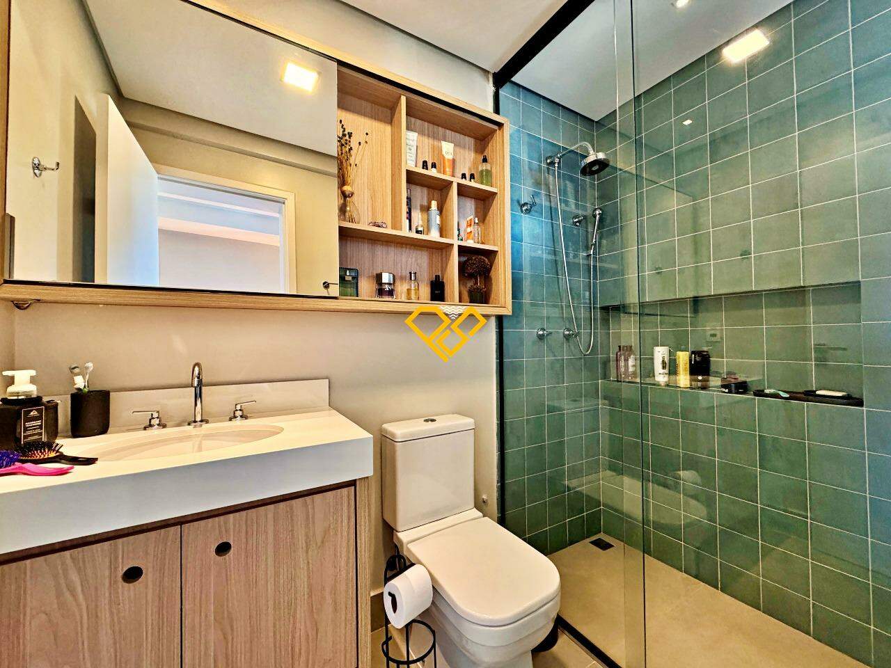 Apartamento à venda no Aparecida: Wc suíte