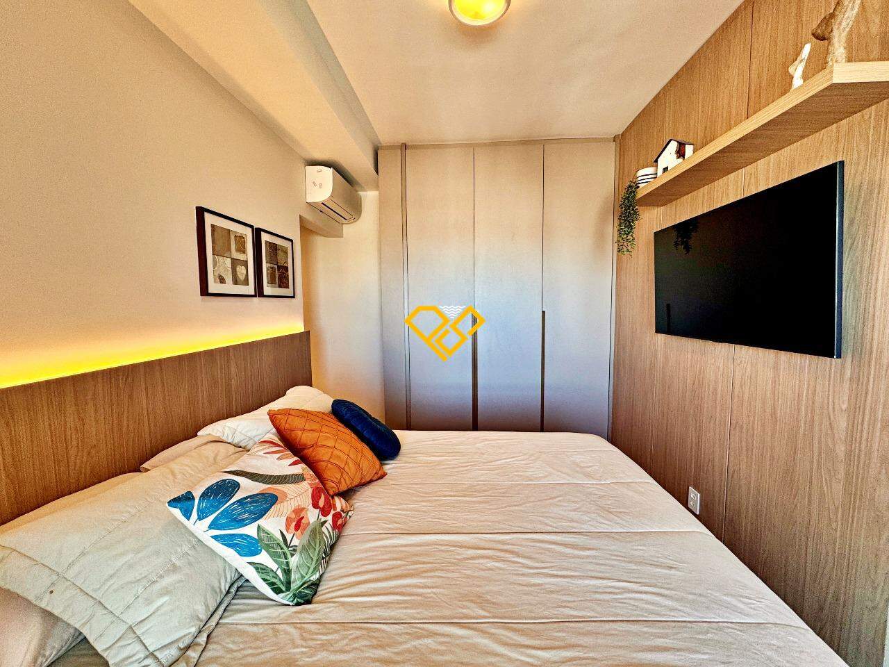 Apartamento à venda no Aparecida: Dormitório 1 - suíte