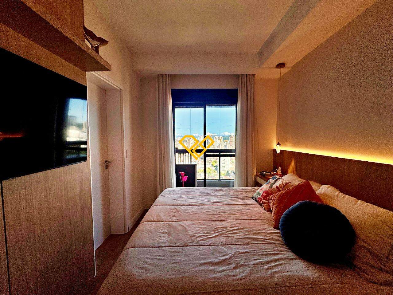 Apartamento à venda no Aparecida: Dormitório 1 - suíte