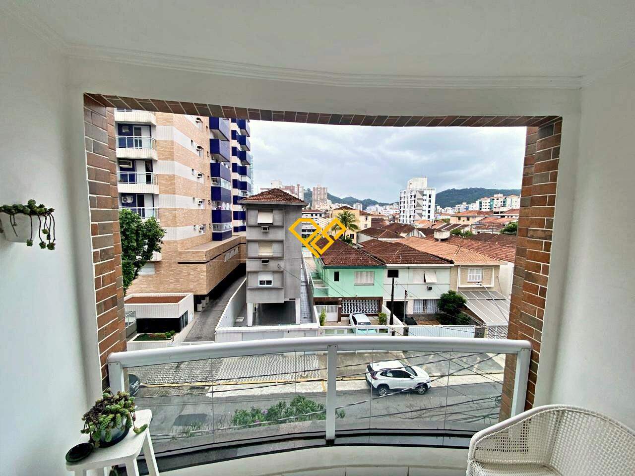 Apartamento à venda no Gonzaga: Varanda