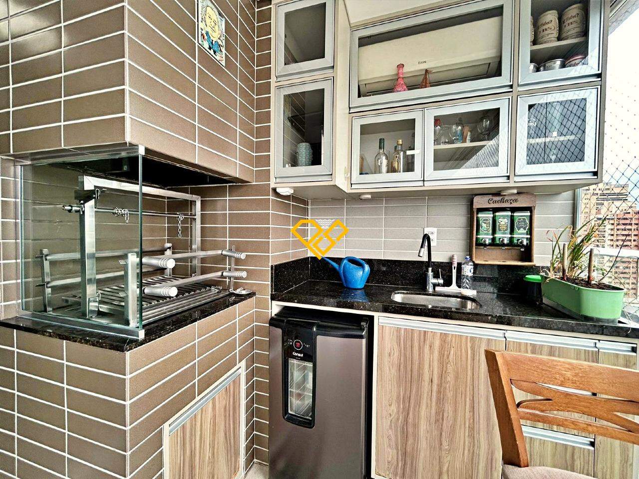 Apartamento para aluguel no Embaré: Varanda