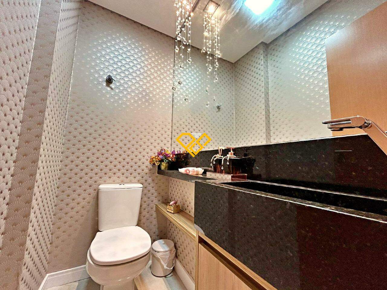 Apartamento para aluguel no Embaré: Lavabo