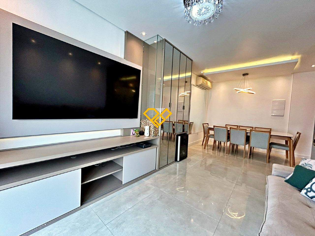 Apartamento para aluguel no Embaré: Sala