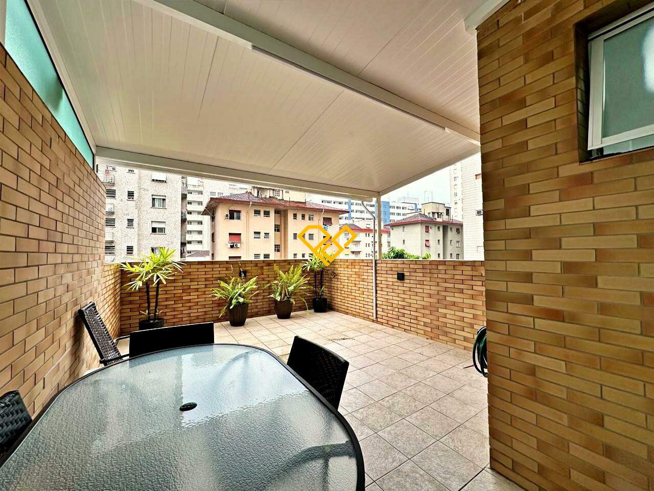 Garden à venda no Gonzaga: Área garden com churrasqueira