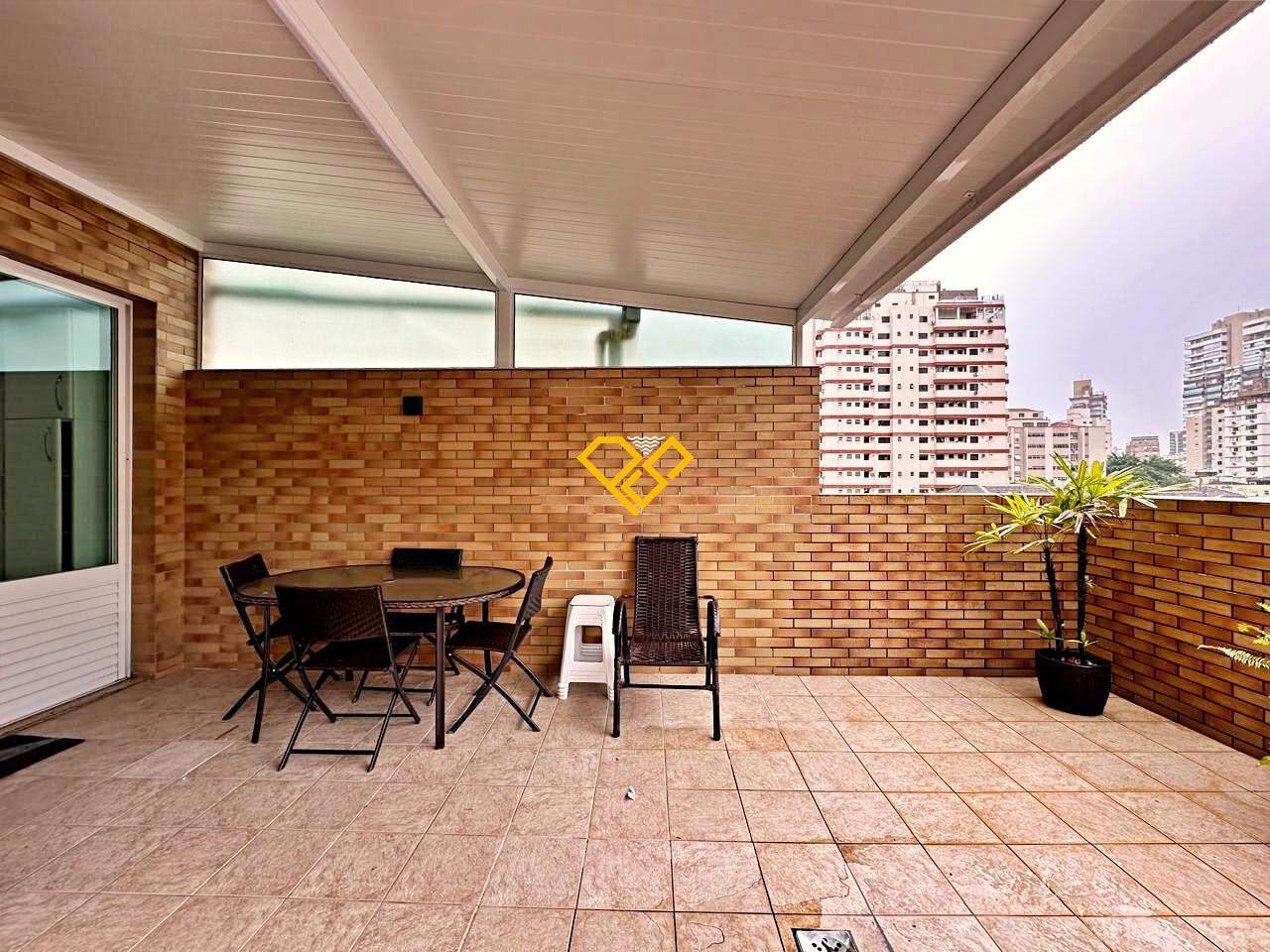 Garden à venda no Gonzaga: Área garden com churrasqueira