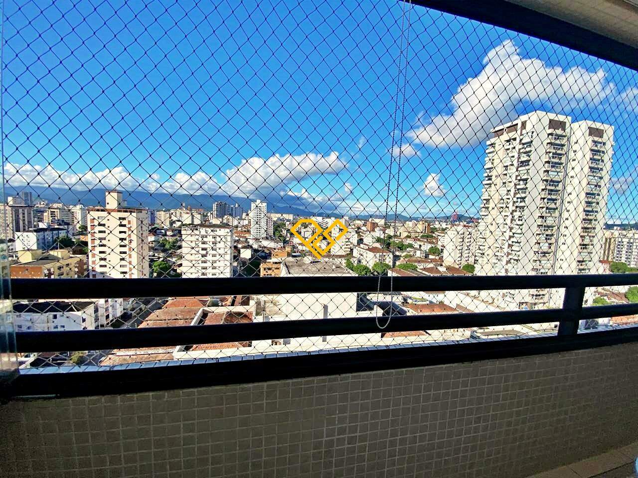 Apartamento à venda no Embaré: Varanda