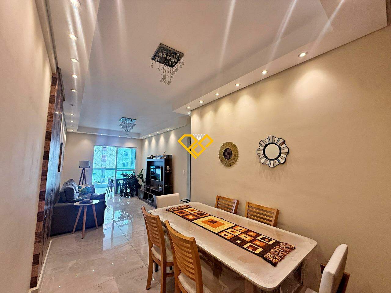 Apartamento à venda no Gonzaga: Sala