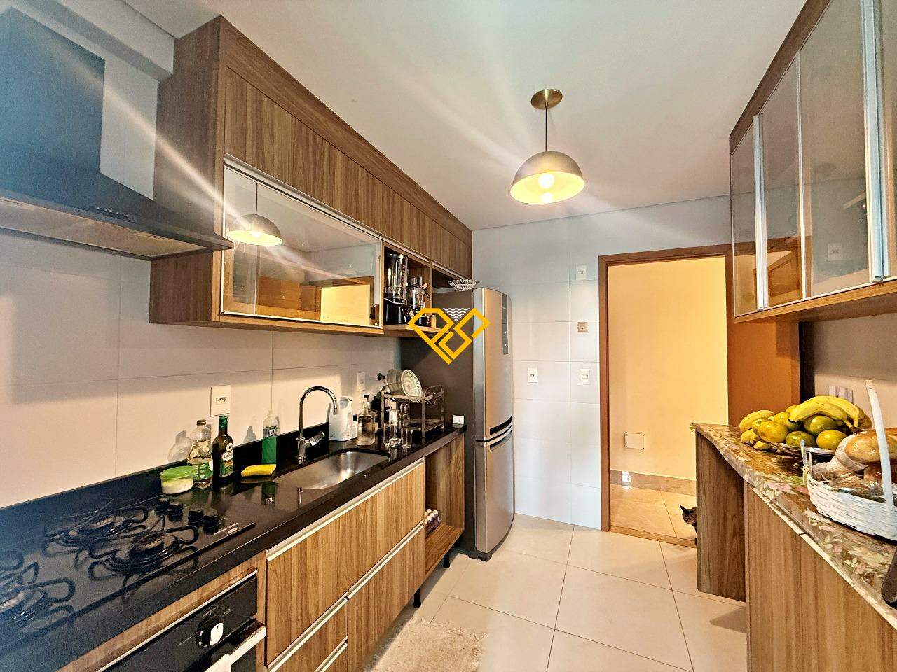 Apartamento à venda no Gonzaga: Cozinha