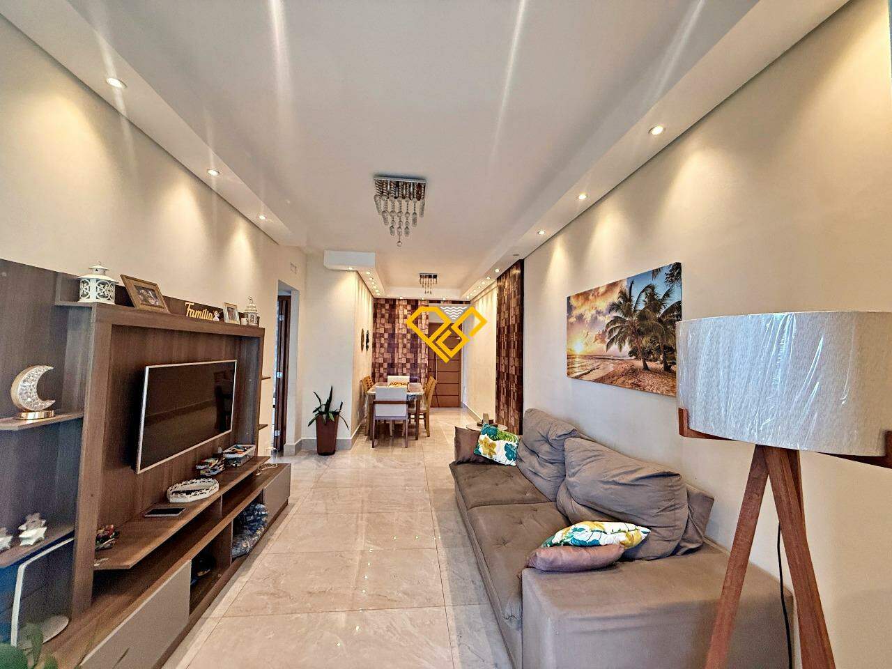 Apartamento à venda no Gonzaga: Sala