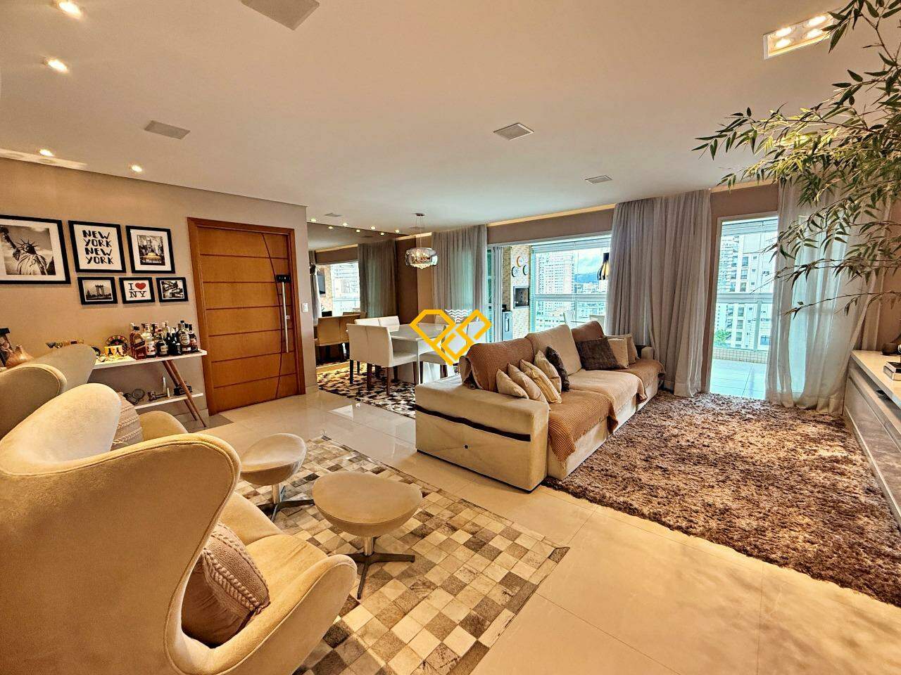 Apartamento à venda no Gonzaga: Sala