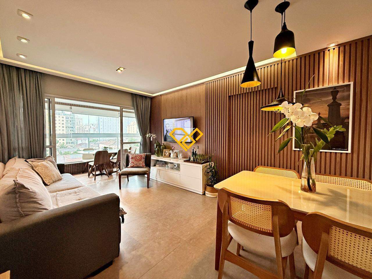 Apartamento à venda no Gonzaga: Sala