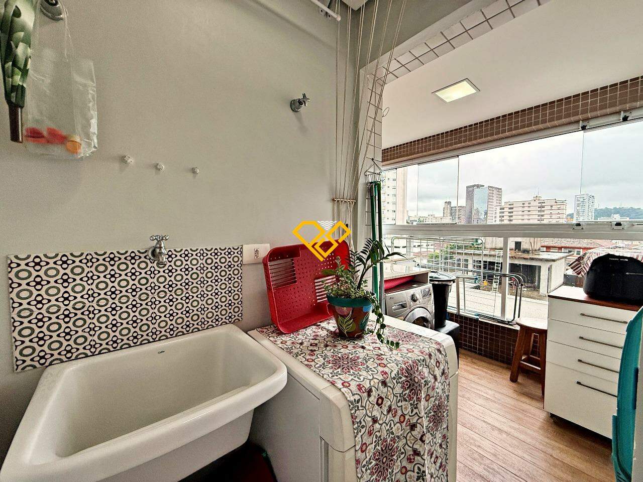 Apartamento à venda no Gonzaga: Área de serviço
