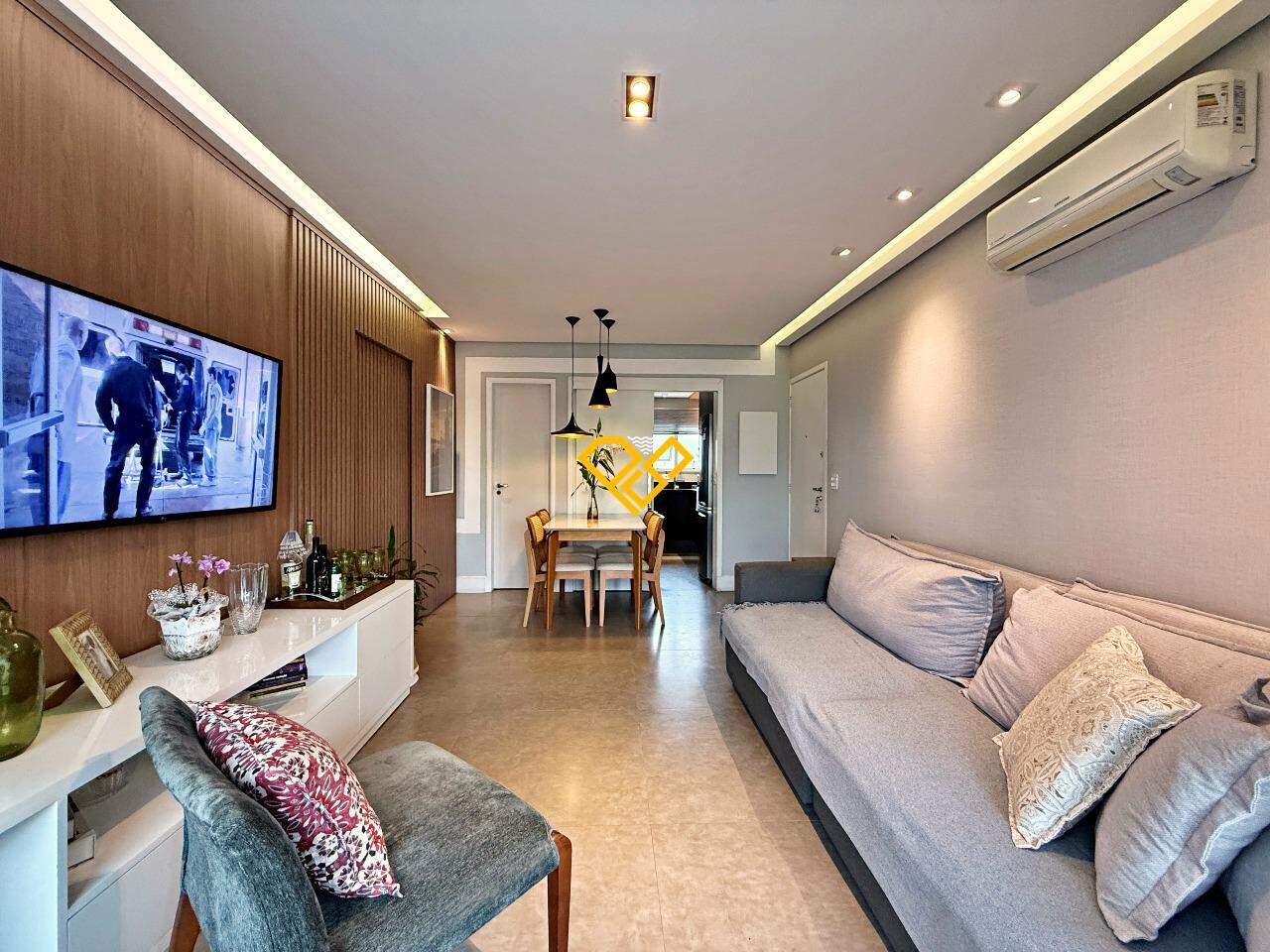 Apartamento à venda no Gonzaga: Sala