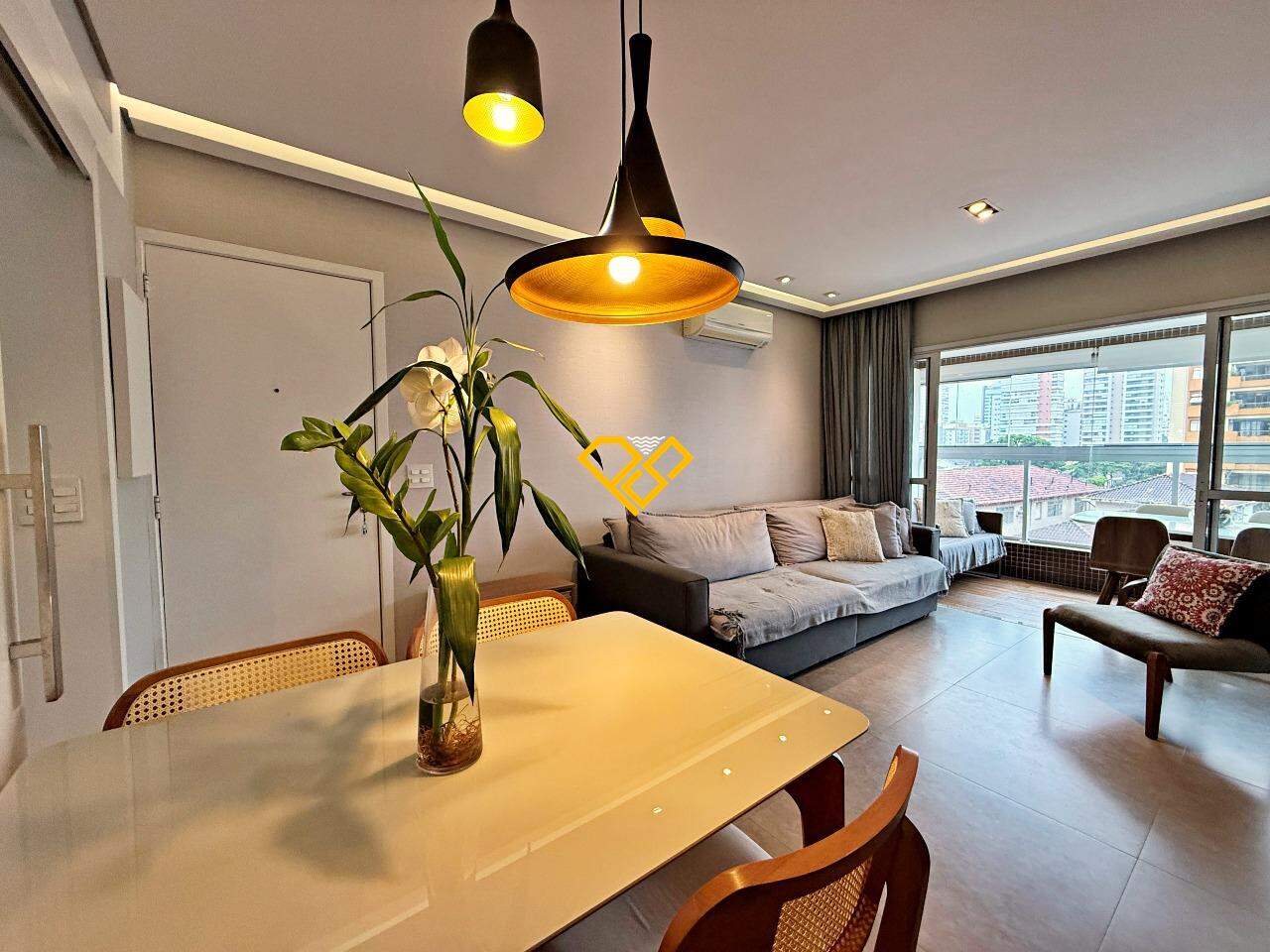 Apartamento à venda no Gonzaga: Sala