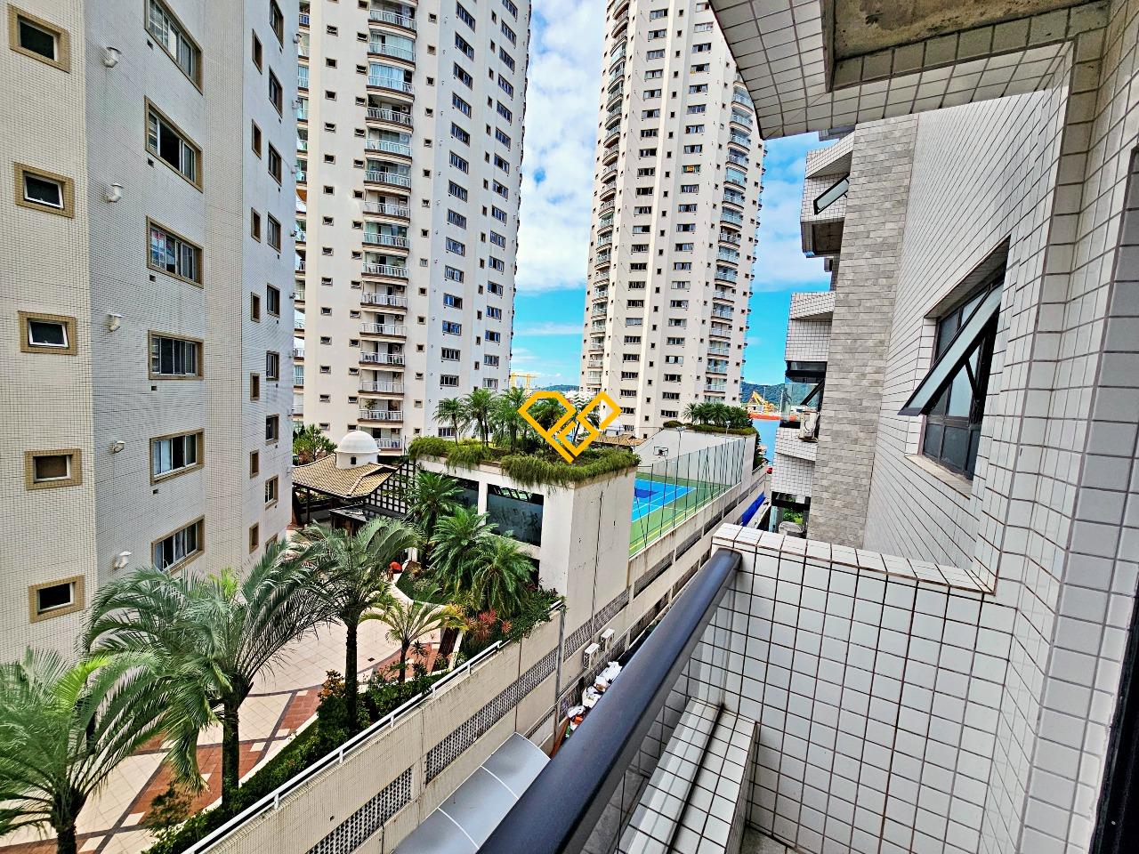 Apartamento à venda no Ponta da Praia: Varanda