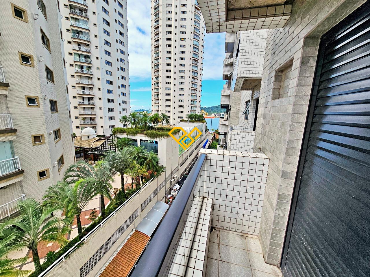 Apartamento à venda no Ponta da Praia: Varanda