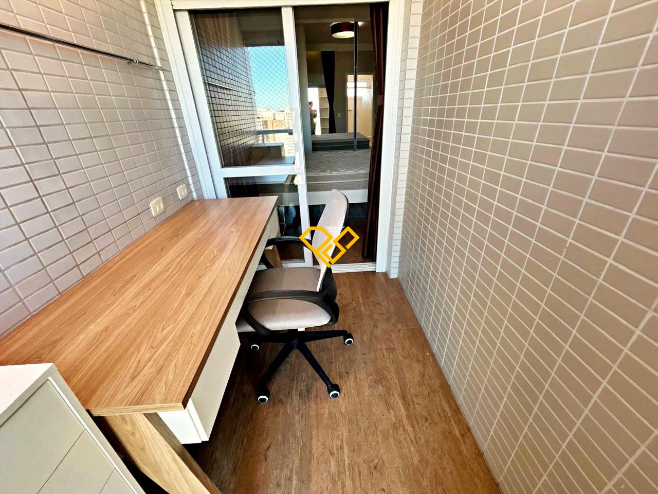 Apartamento à venda no Gonzaga: Varanda