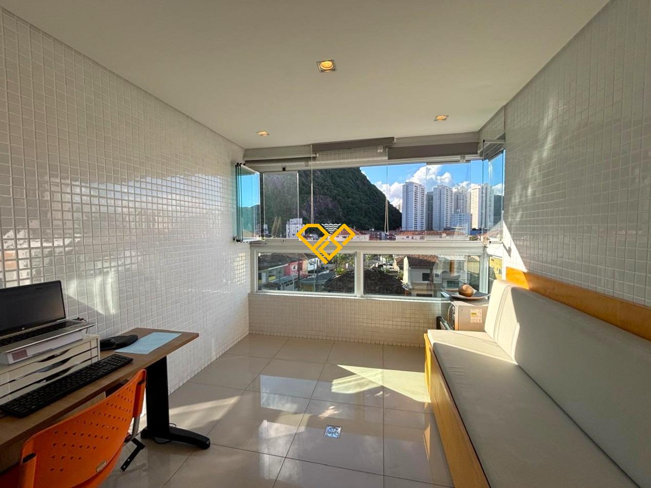 Apartamento à venda no José Menino: Varanda