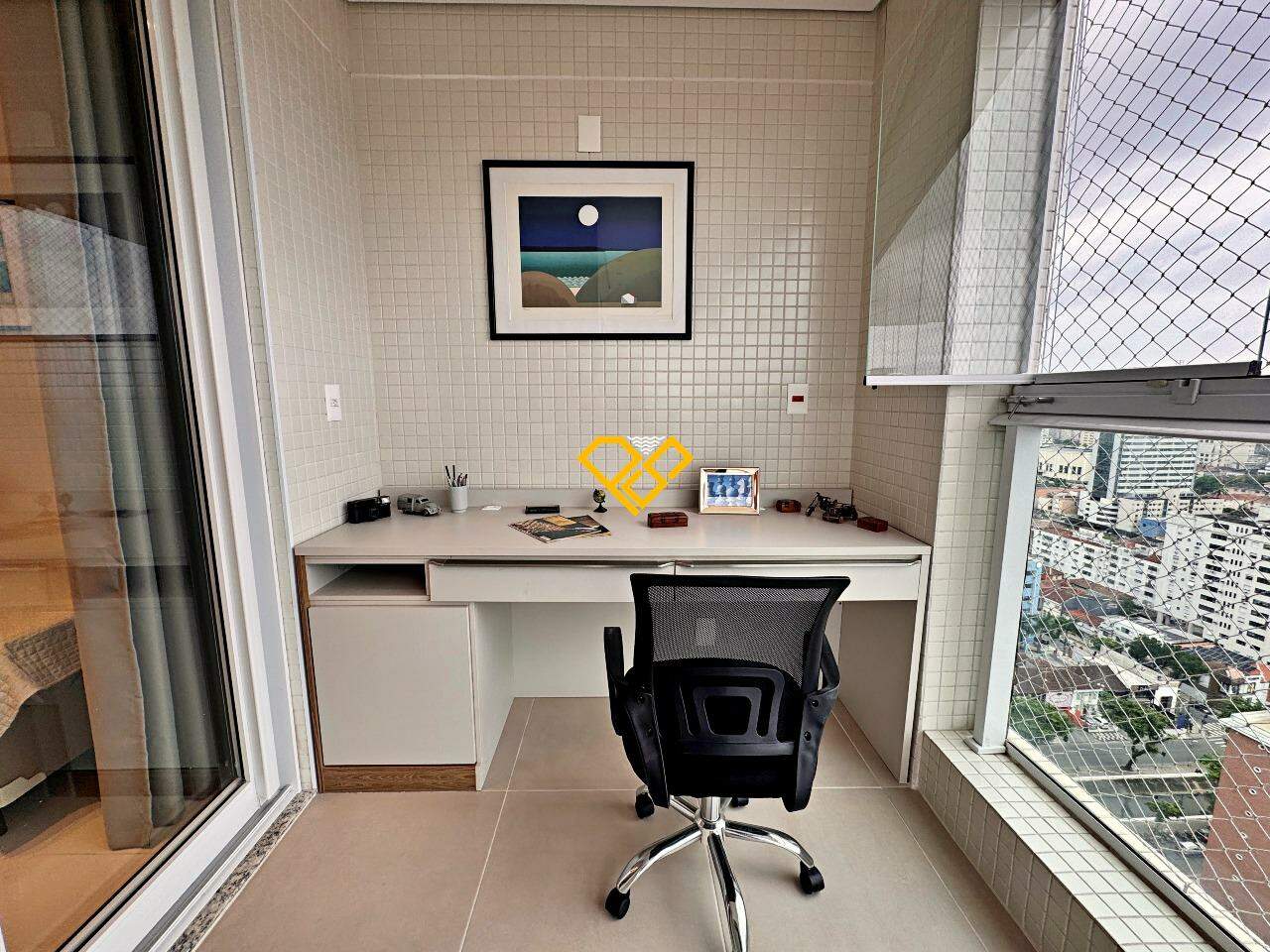 Apartamento à venda no Vila Rica: Varanda