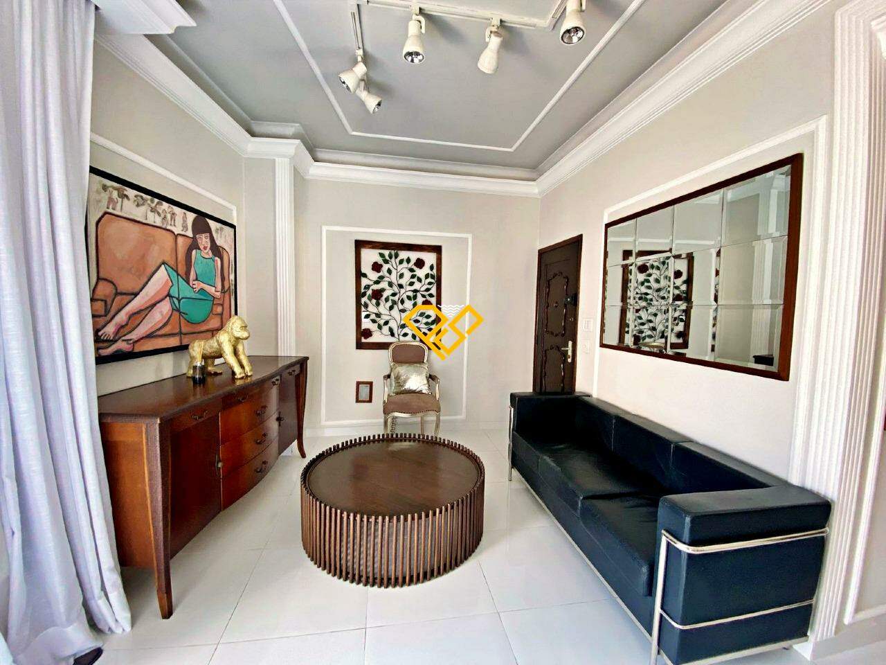 Apartamento à venda no Gonzaga: Sala