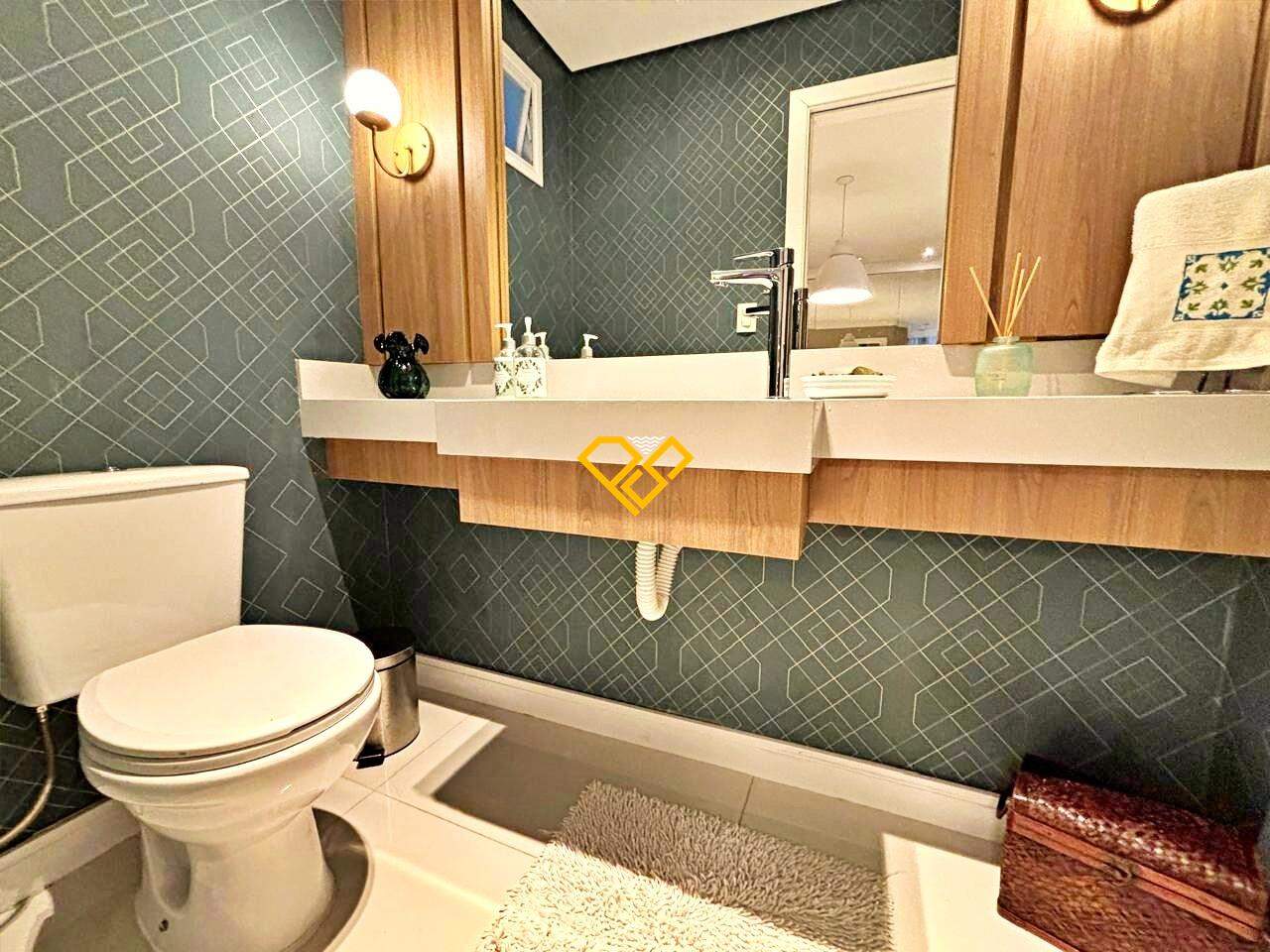 Apartamento à venda no Aparecida: Lavabo