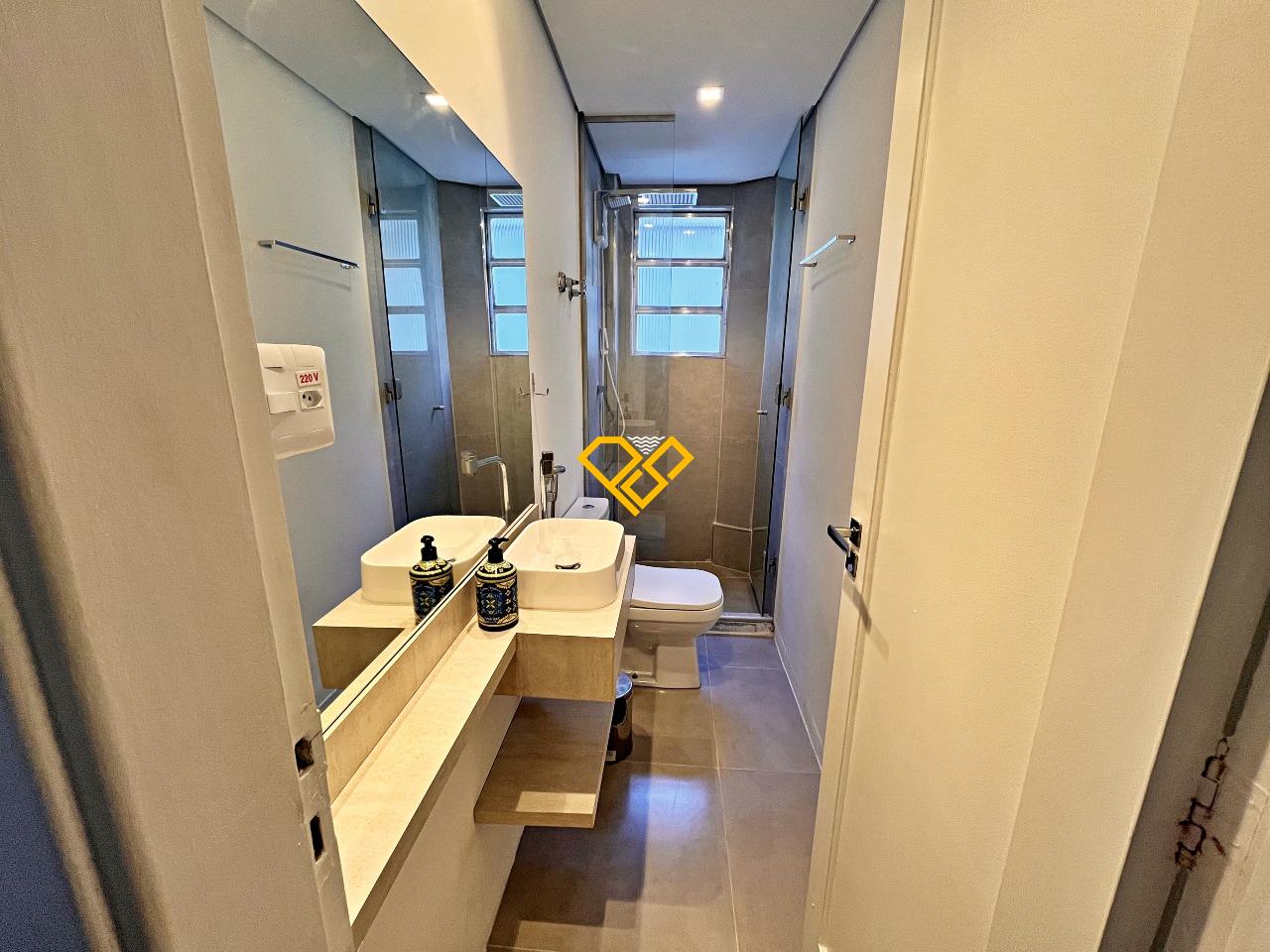 Apartamento para aluguel no Pompéia: Wc social