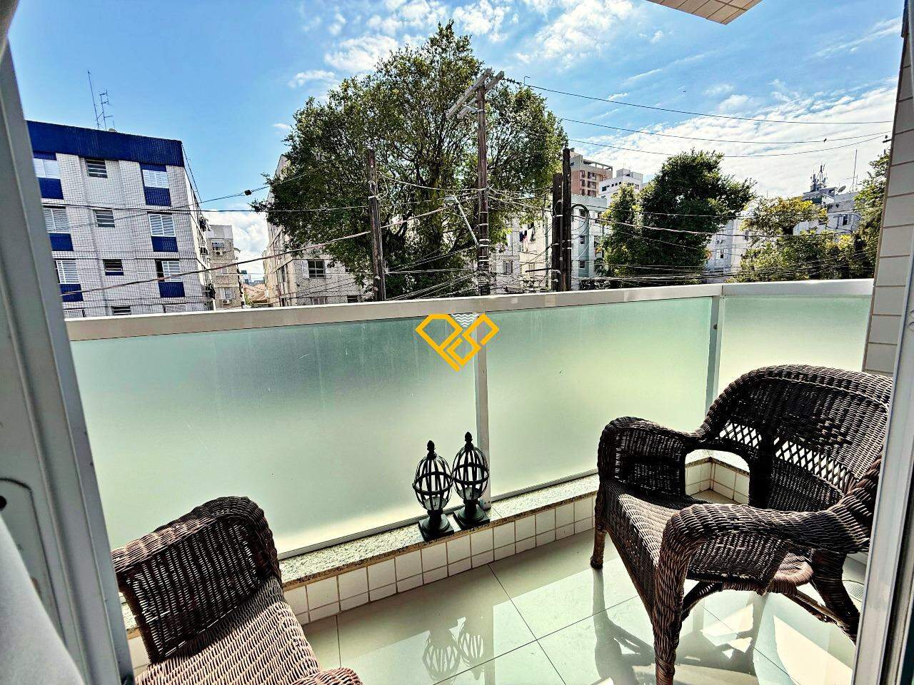 Casa à venda no Aparecida: Varanda