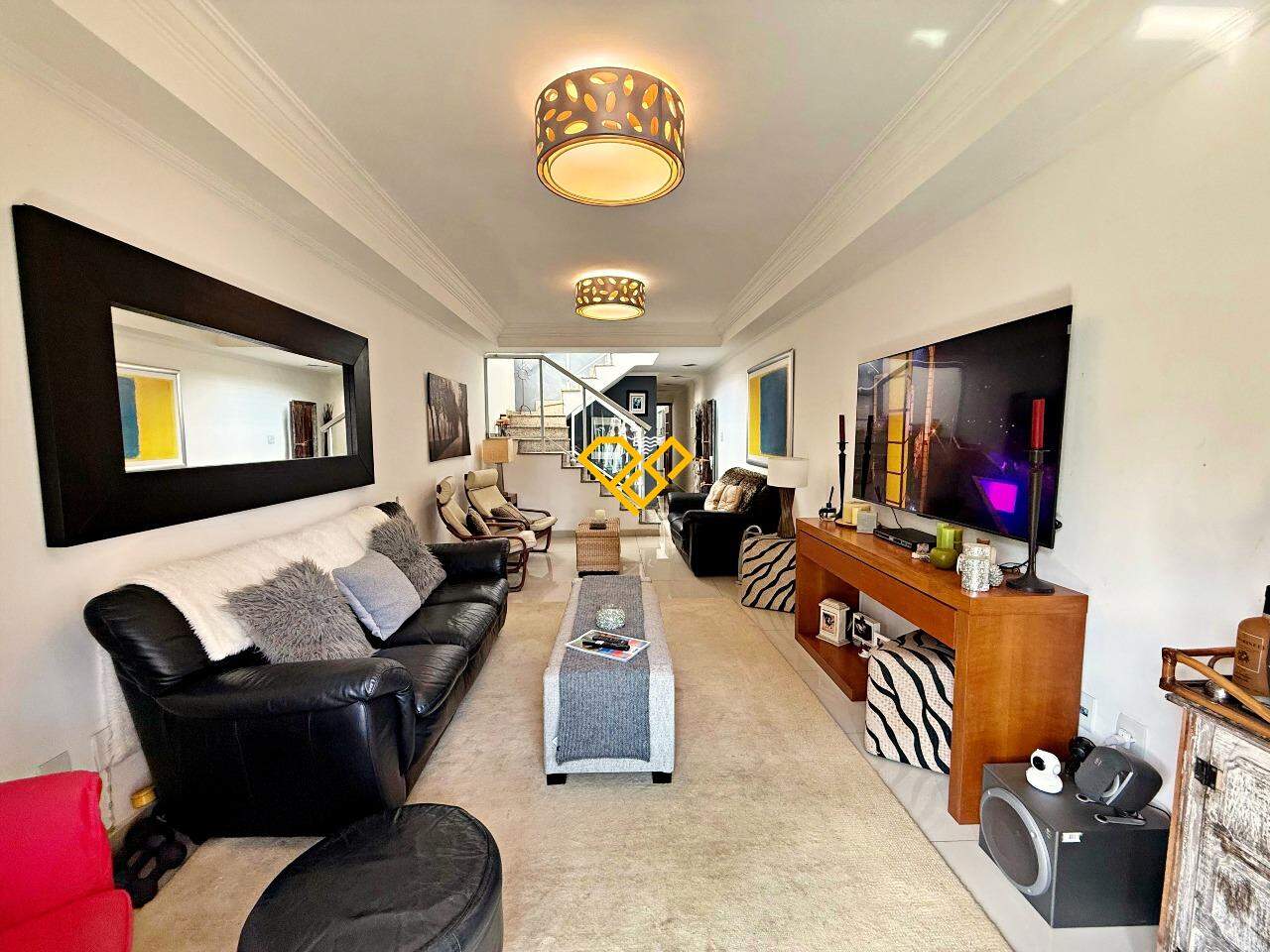 Casa à venda no Aparecida: Sala 1° andar