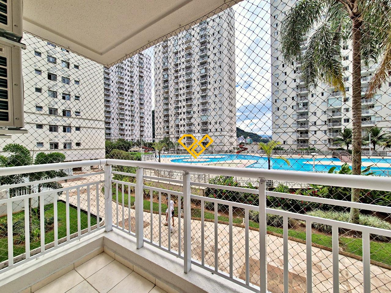 Apartamento para aluguel no Marapé: Varanda