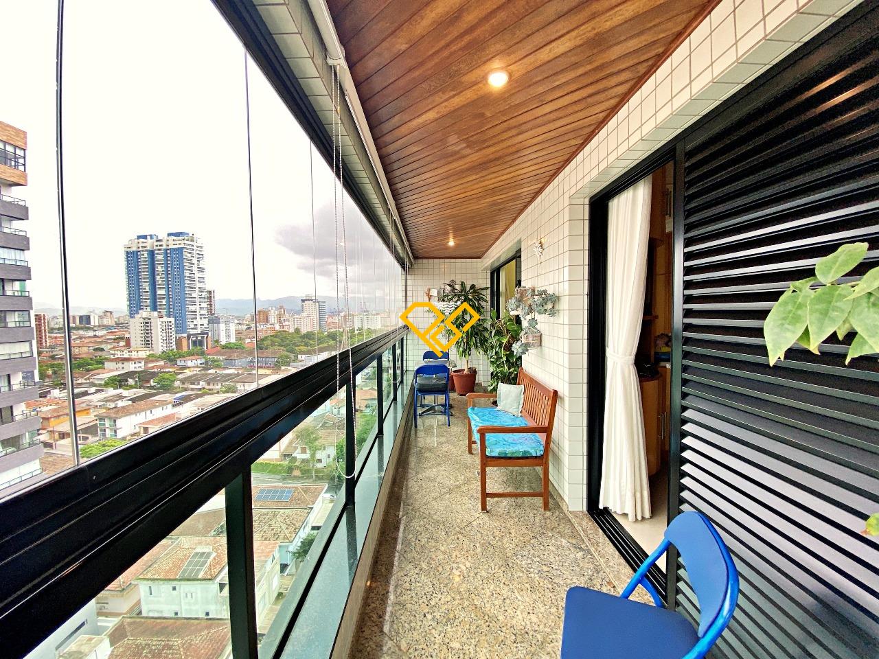 Apartamento à venda no Ponta da Praia: Varanda