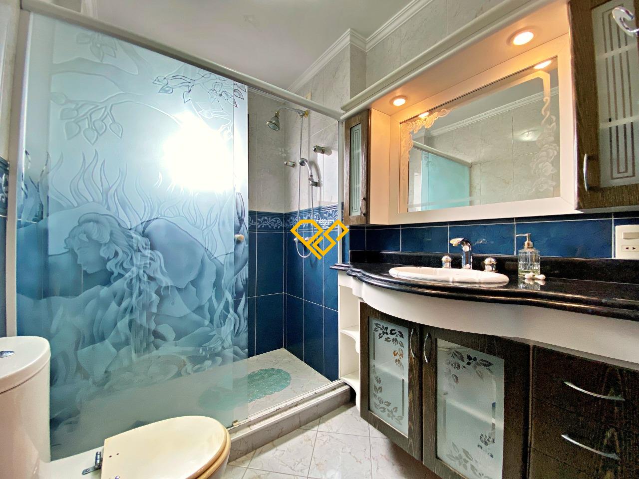 Apartamento à venda no Ponta da Praia: Wc suíte 1