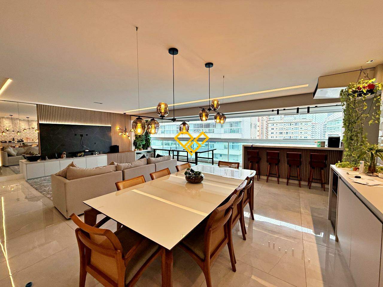 Apartamento à venda no Gonzaga: Sala